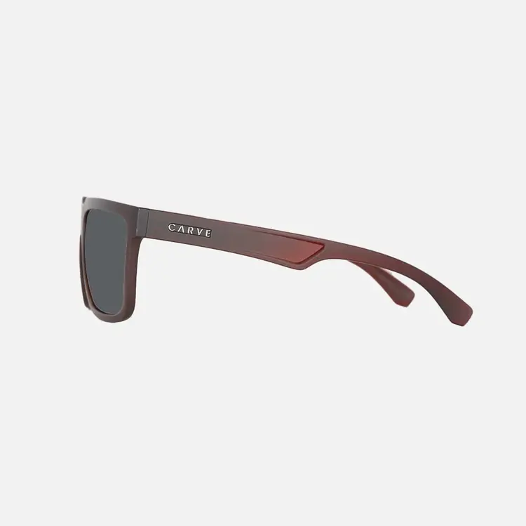 CARVE EYEWEAR PHENOMENON MATTE BROWN WITH GRAY LENS