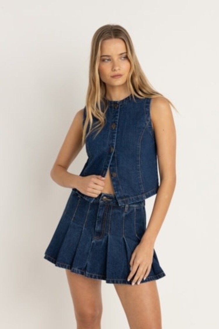 RHYTHM REMI PLEATED SKIRT