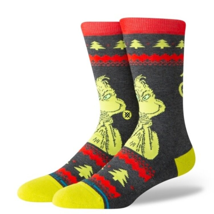 STANCE GRINCH SWEATER CREW