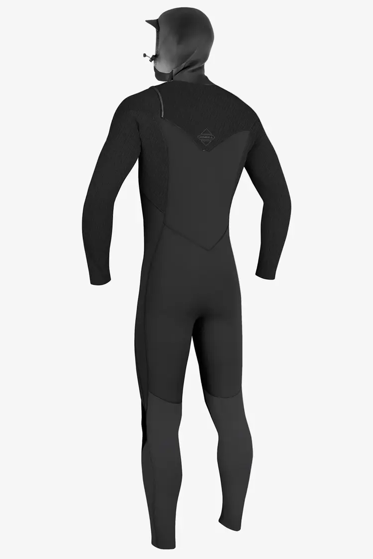 O'NEILL HYPERFREAK 5/4MM+ CHEST ZIP FULL WETSUIT W/HOOD