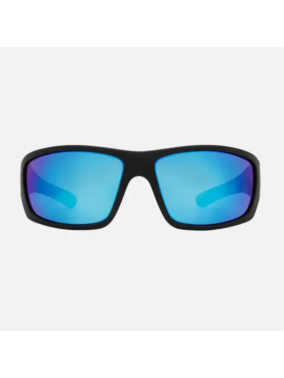 CARVE EYEWEAR Moray - Matte Black Frame with Blue Iridium Lens