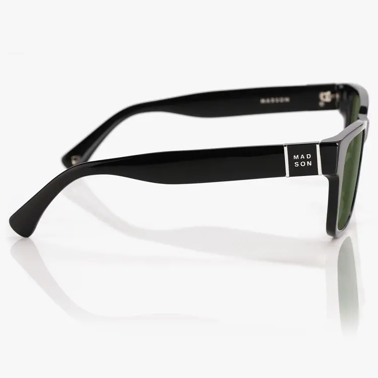 MADSON MEMPHIS XL BLACK ON BLACK G15 POLARIZED LENS