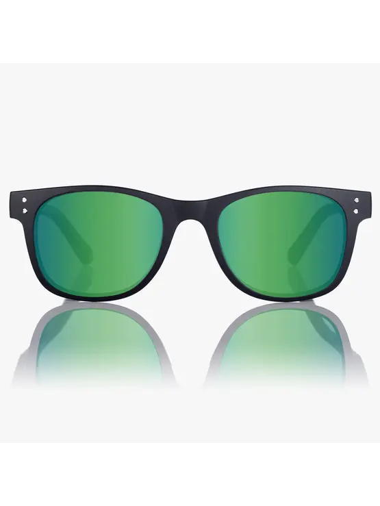 MADSON Dorsey Black Matte Emerald Polarized Lens