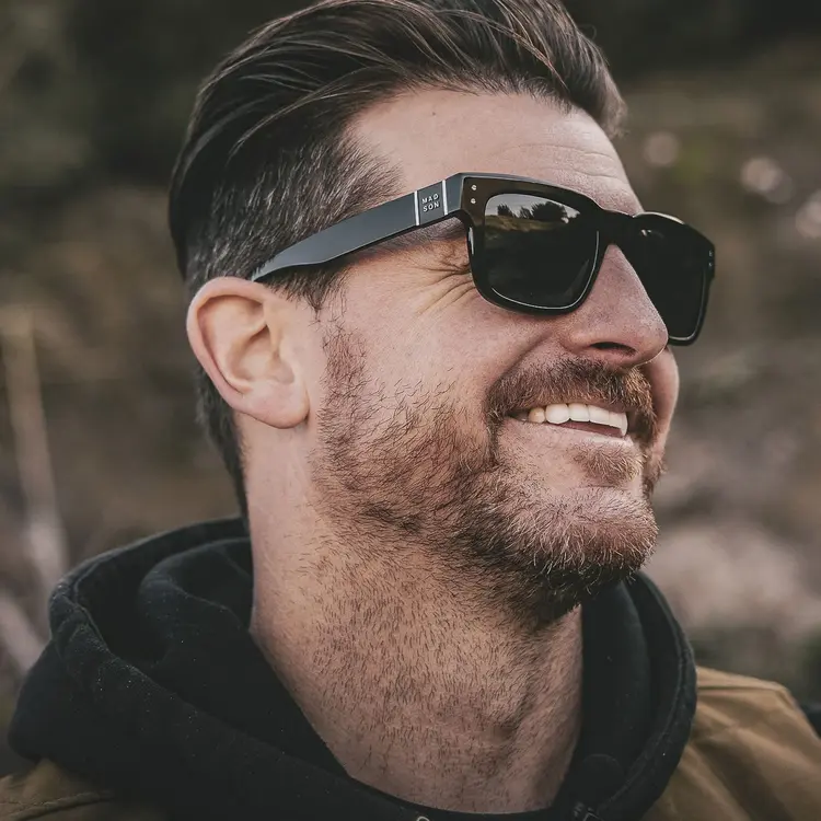 MADSON ECHO BLACK GLOSS / G15 POLARIZED LENS