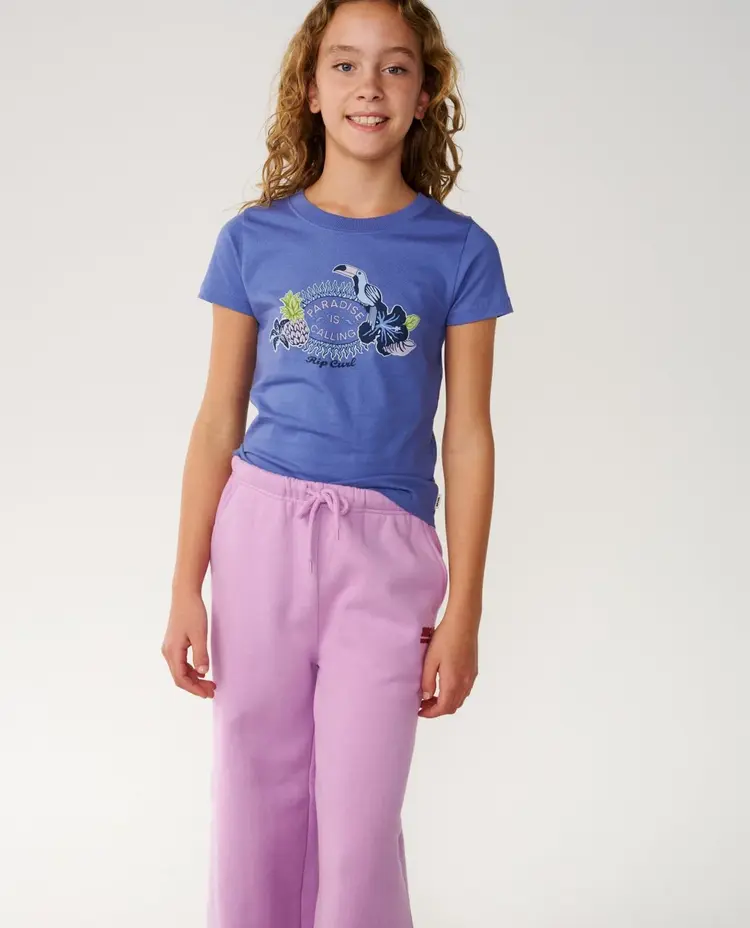 RIP CURL SURF PUFF WIDE LEG T PANT - KIDS