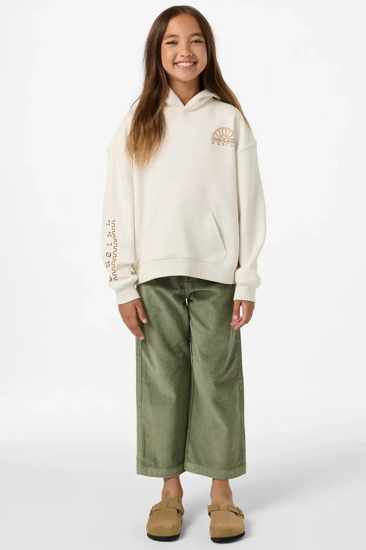 O'NEILL GIRL'S SUN EYE OVERSIZED HOODIE