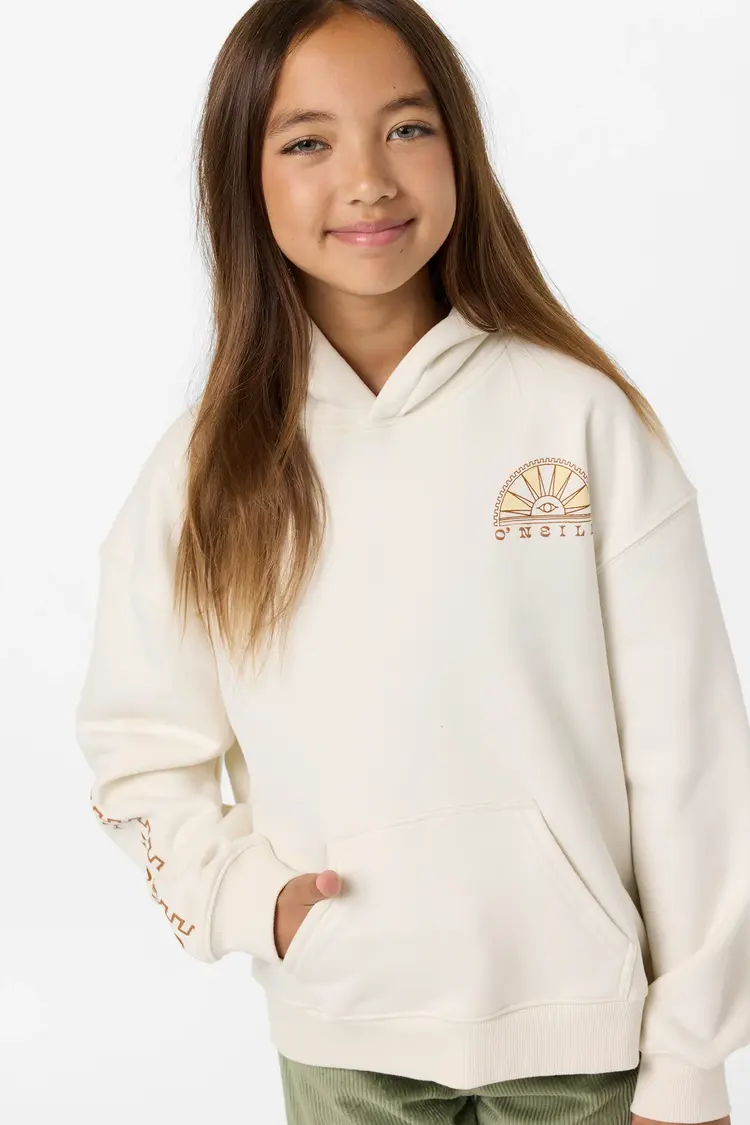O'NEILL GIRL'S SUN EYE OVERSIZED HOODIE