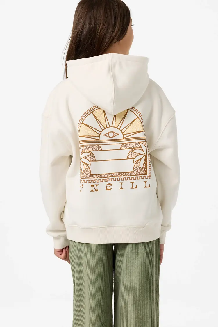 O'NEILL GIRL'S SUN EYE OVERSIZED HOODIE