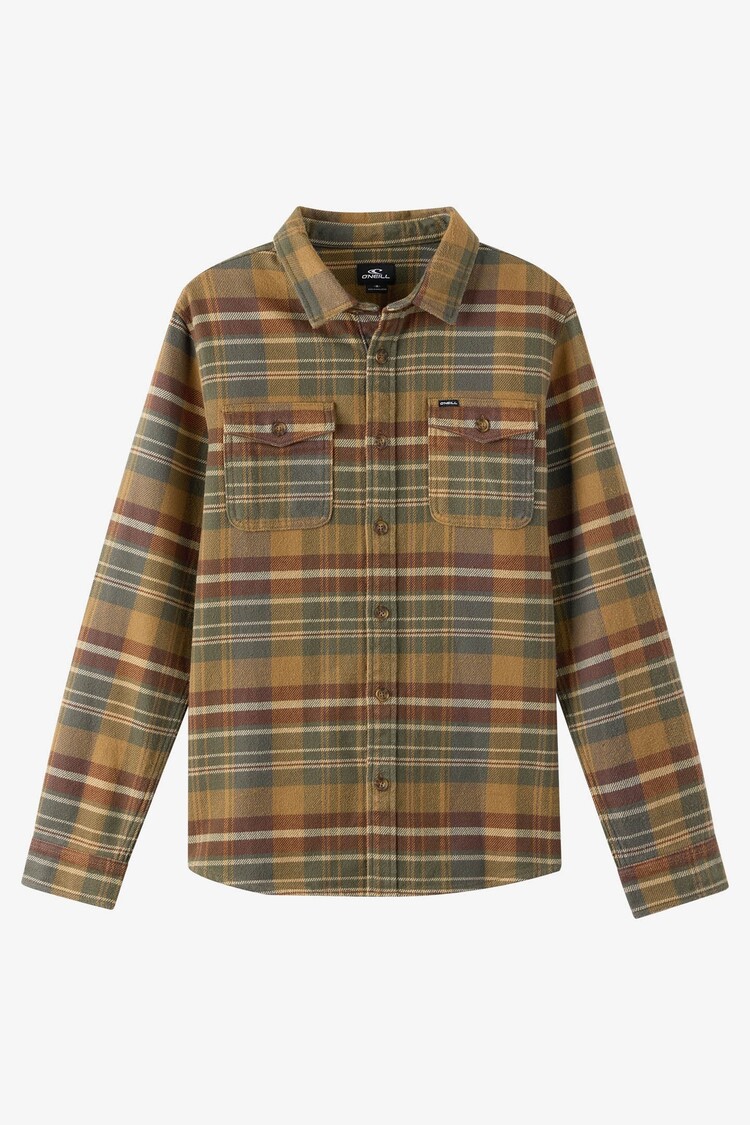O'NEILL BLANKET FLANNEL LONG SLEEVE SHIRT