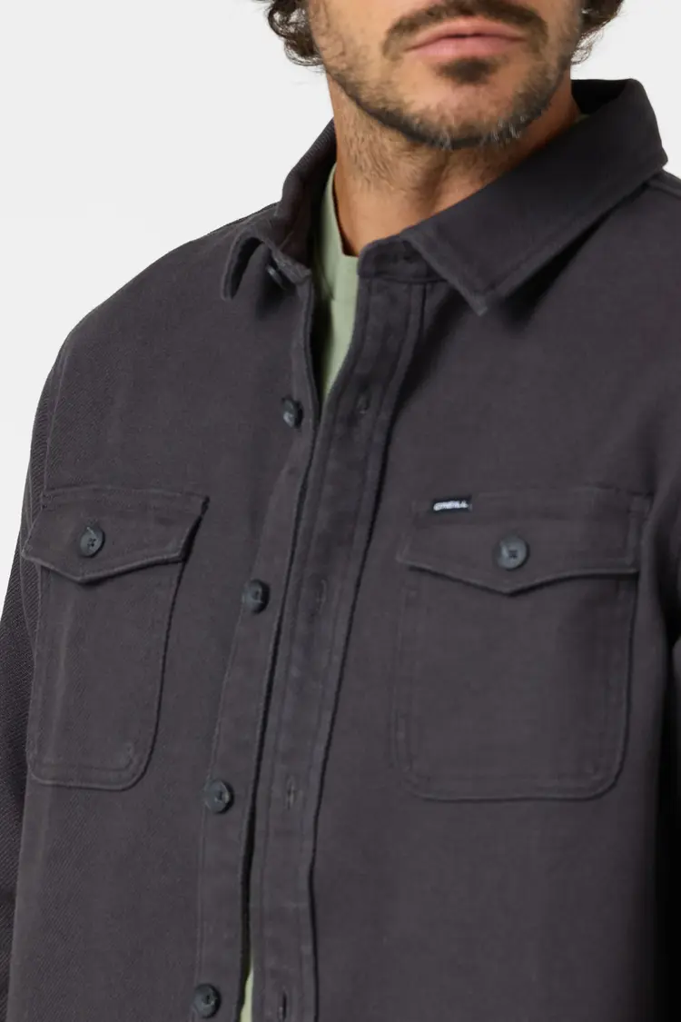 O'NEILL BLANKET FLANNEL LONG SLEEVE SHIRT