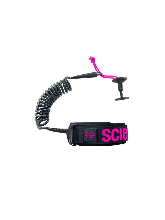 SCIENCE Science Essentials Bicep Leash  Med/Lg  Black/Pink
