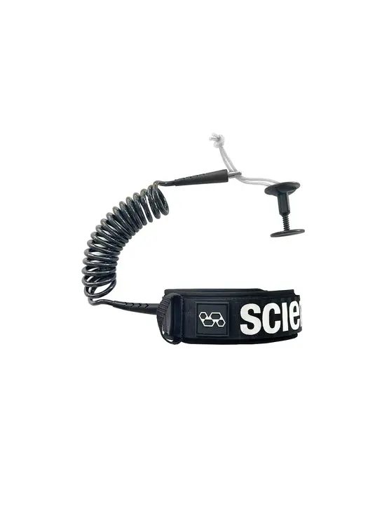 SCIENCE Essentials Bicep Leash Med/Lg Black/White