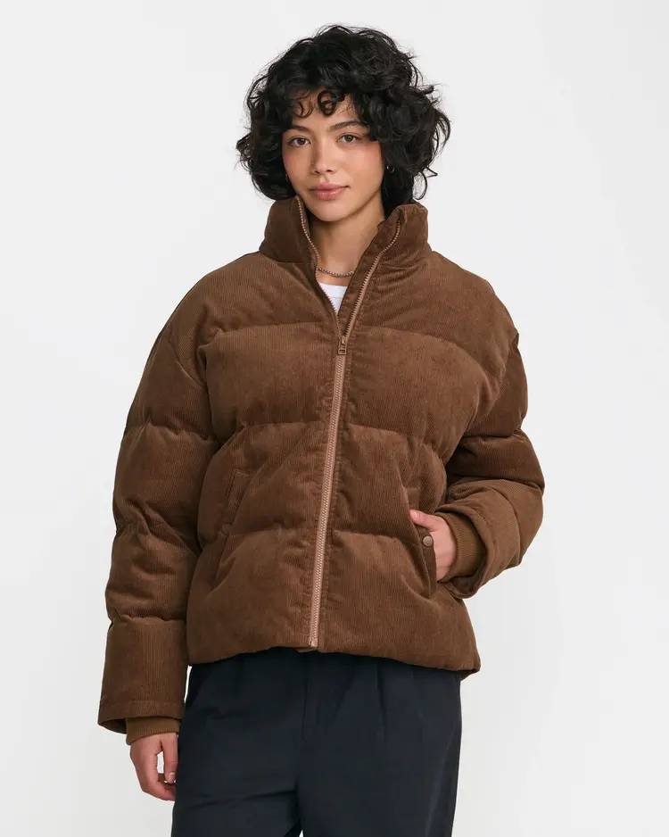 RVCA EASY STREET PUFFER JACKET
