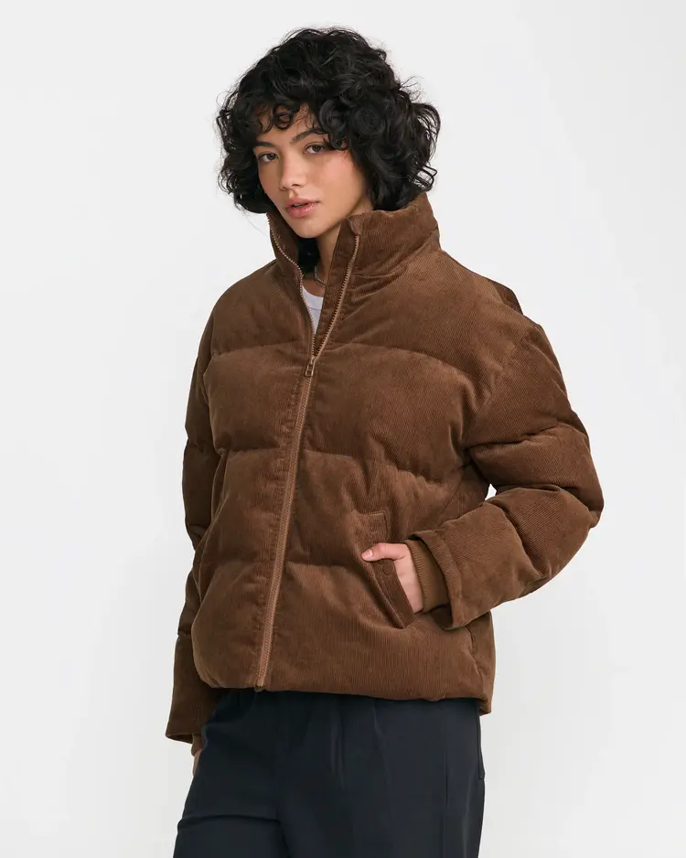 RVCA EASY STREET PUFFER JACKET