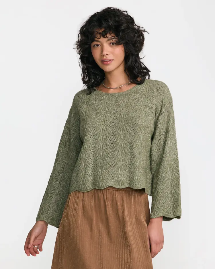 RVCA SARDINIA LONG SLEEVE SWEATER