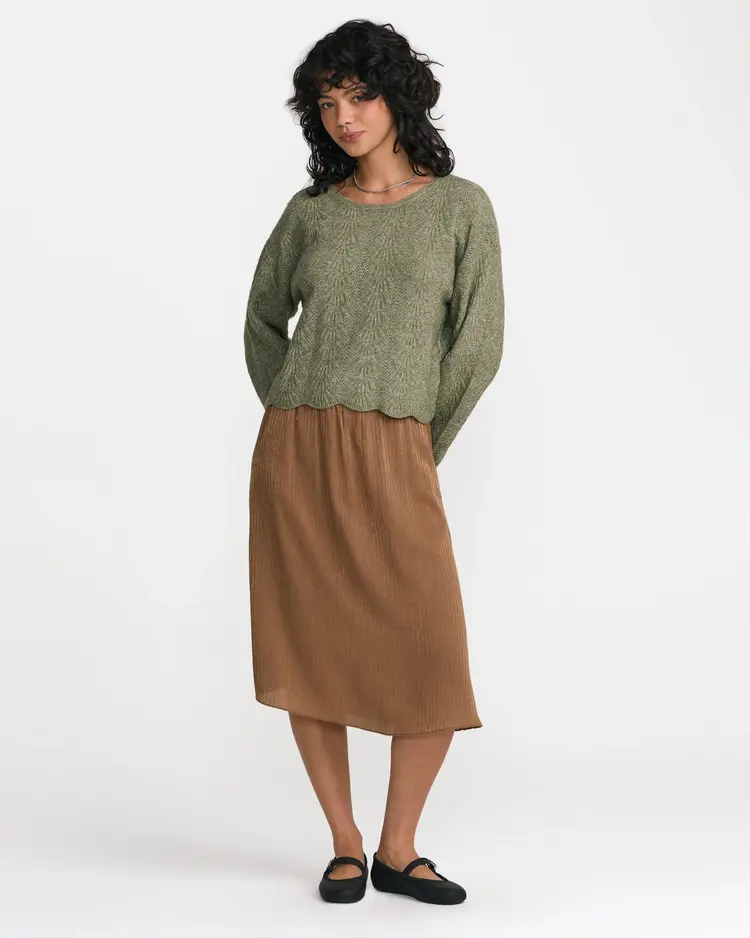 RVCA SARDINIA LONG SLEEVE SWEATER