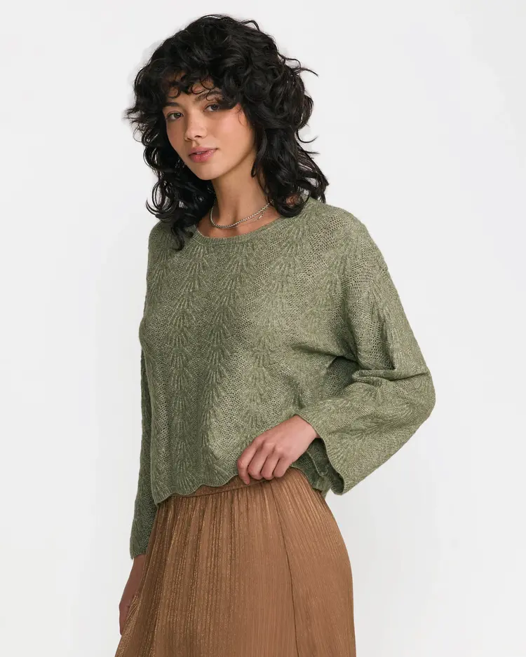 RVCA SARDINIA LONG SLEEVE SWEATER