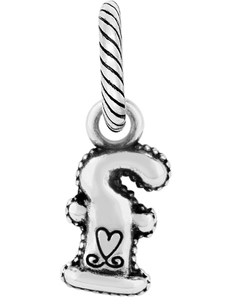 Lower Case "f" Charm