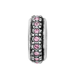 STARDUST THIN STOPPER SILVER/PINK