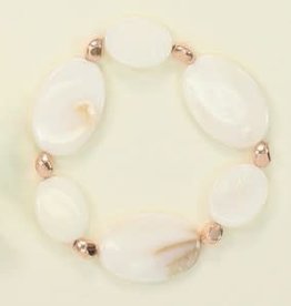 Bracelet-Mother of Pearl Ovals