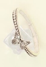 Bracelet-Silver with Butterfly