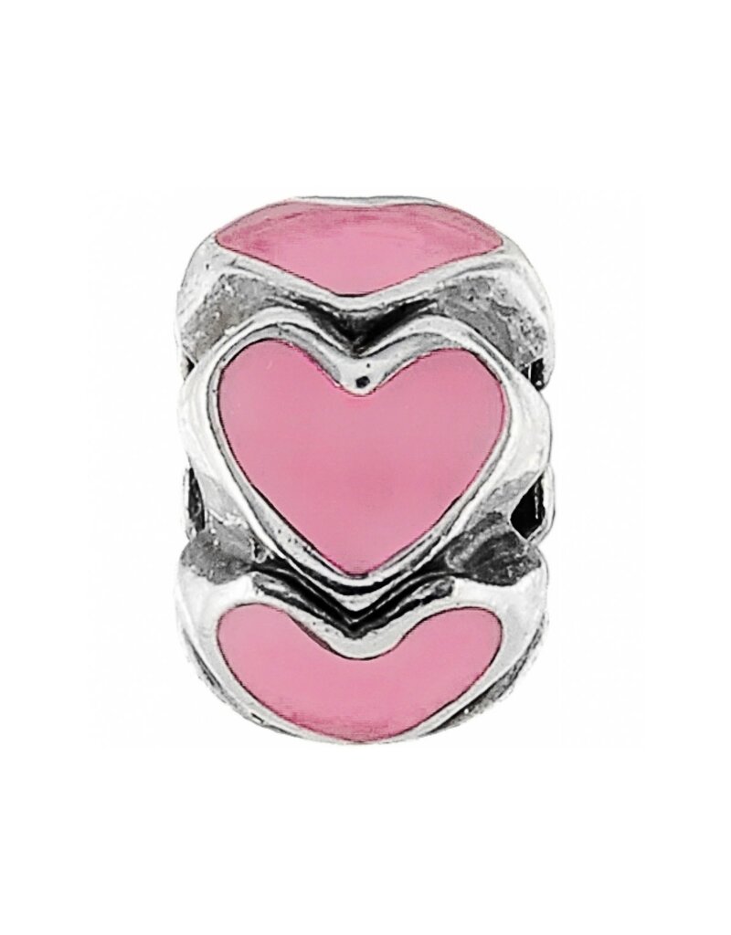 Ring of Hearts Mini Bead Pink