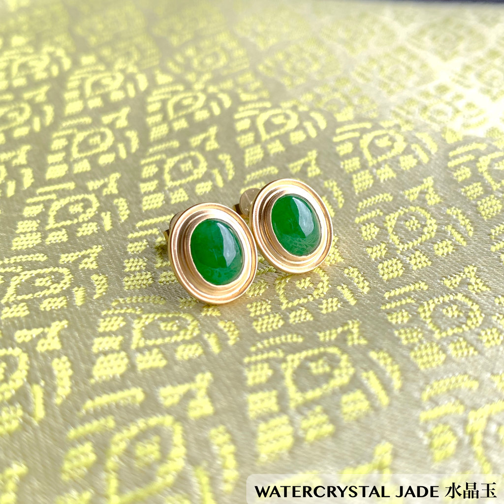 imperial jade earrings