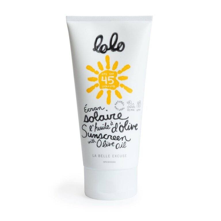 LOLO & MOI ÉCRAN SOLAIRE PARFUMÉ À L'HUILE D'OLIVE - 150G