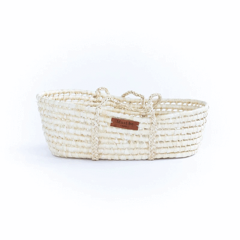 MUST BE BABY MOÏSE EN OSIER POUPÉE