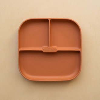 MINIKA ASSIETTE À SUCCION EN SILICONE - GINGER