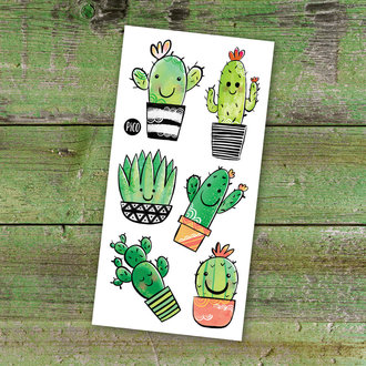 PICO TATOO TATOUAGES TEMPORAIRES - LES CACTUS COQUINS
