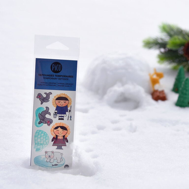 PICO TATOO TEMPORARY TATTOOS - ON THE ICE FLOE