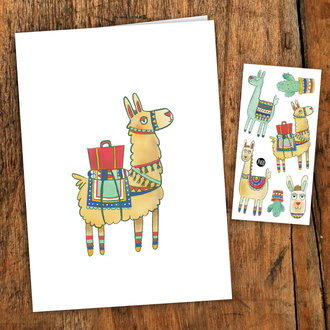 PICO TATOO CARTE DE SOUHAITS -  ALPAGA