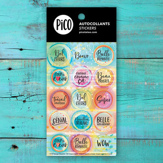 PICO TATOO AUTOCOLLANTS - PETITS MOTS DOUX