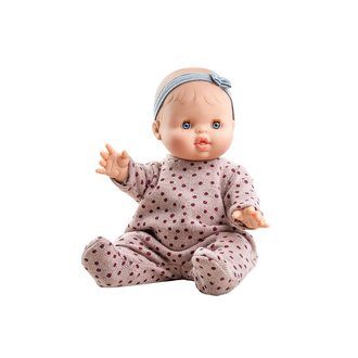 PAOLA REINA VÊTEMENT POUR POUPÉE GORDIS - PYJAMA À POIS BOURGOGNE