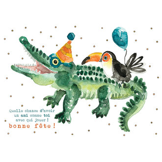 STÉPHANIE RENIÈRE CARTE DE SOUHAITS - CHRISTOPHE 02