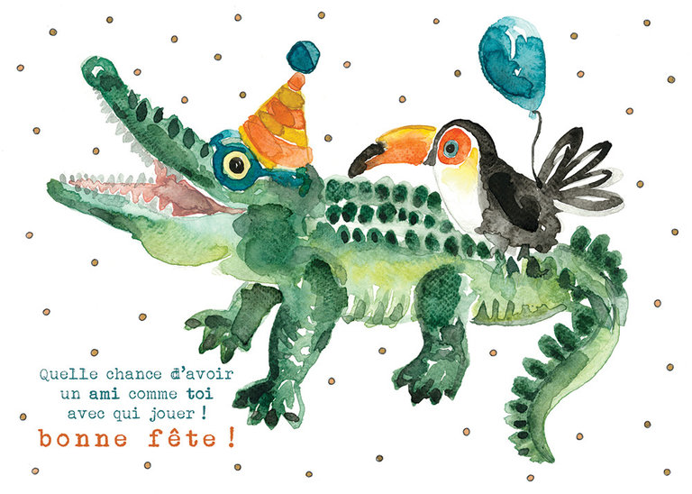 STÉPHANIE RENIÈRE CARTE DE SOUHAITS - CHRISTOPHE 02