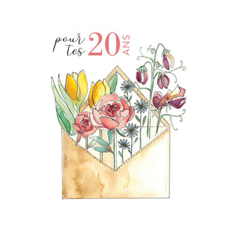 STÉPHANIE RENIÈRE GREETING CARD - ALPHONSINE 08