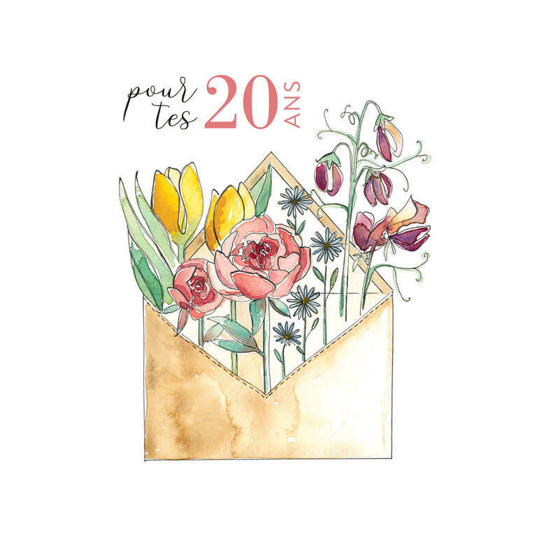 STÉPHANIE RENIÈRE GREETING CARD - ALPHONSINE 08