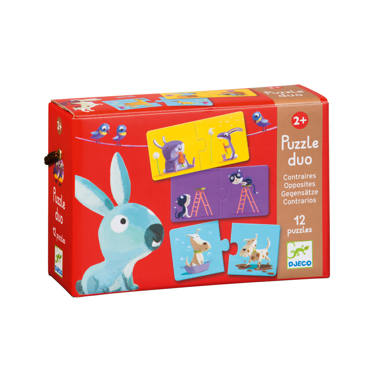 Puzzle duo les ombres 2 ans Djeco