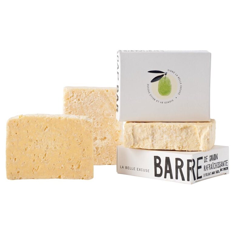 LA BELLE EXCUSE REFRESHING SEA SALT EXFOLIATING BAR
