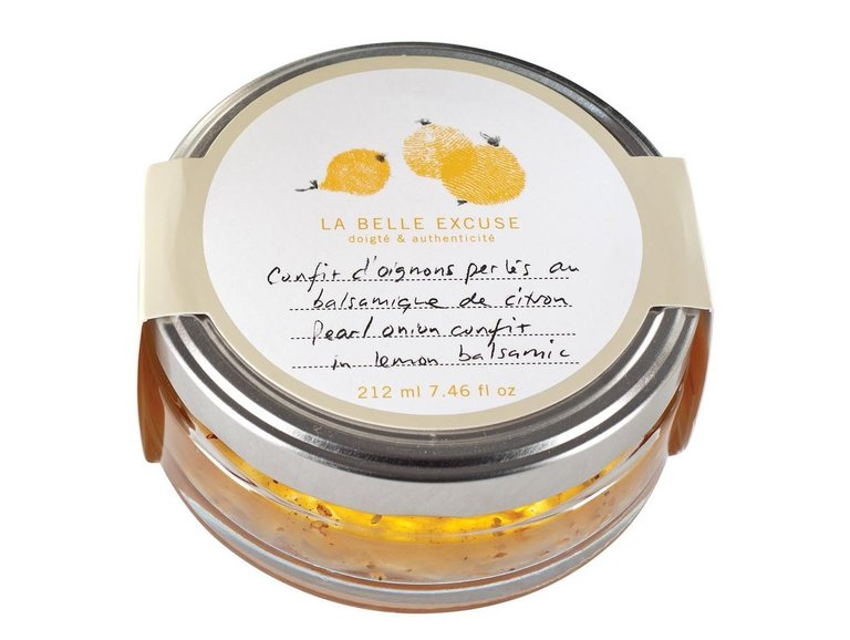 LA BELLE EXCUSE CONFIT D'OIGNONS PERLÉS