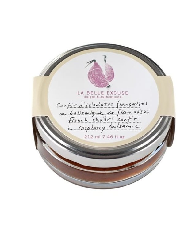 LA BELLE EXCUSE CONFIT D'ÉCHALOTES FRANÇAISES