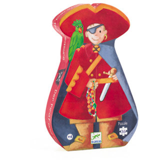 DJECO PUZZLE SILHOUETTE - PIRATE 36 PCS