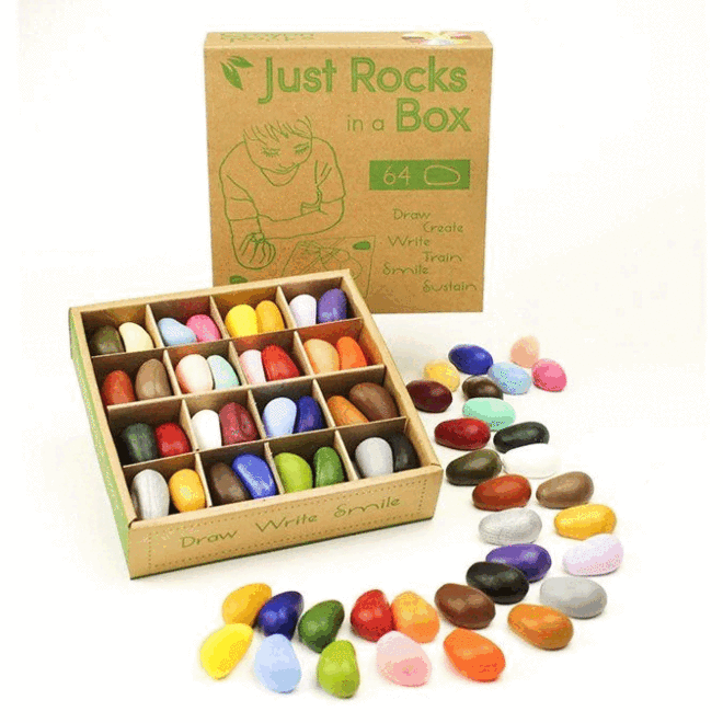 CRAYON ROCKS - 16 CRAYONS ET SAC DE RANGEMENT - Boutique Patati & Patata