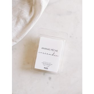 MARÉE CHANDELLE PASTILLES DE CIRE - ANANAS, PÊCHE ET CORIANDRE