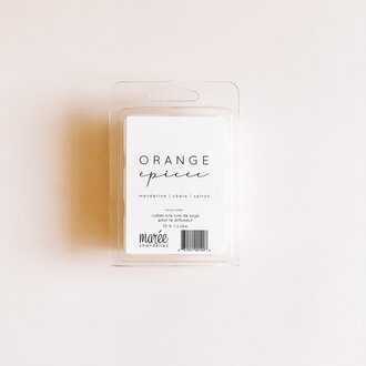 MARÉE CHANDELLE PASTILLES DE CIRE - ORANGE ÉPICÉE
