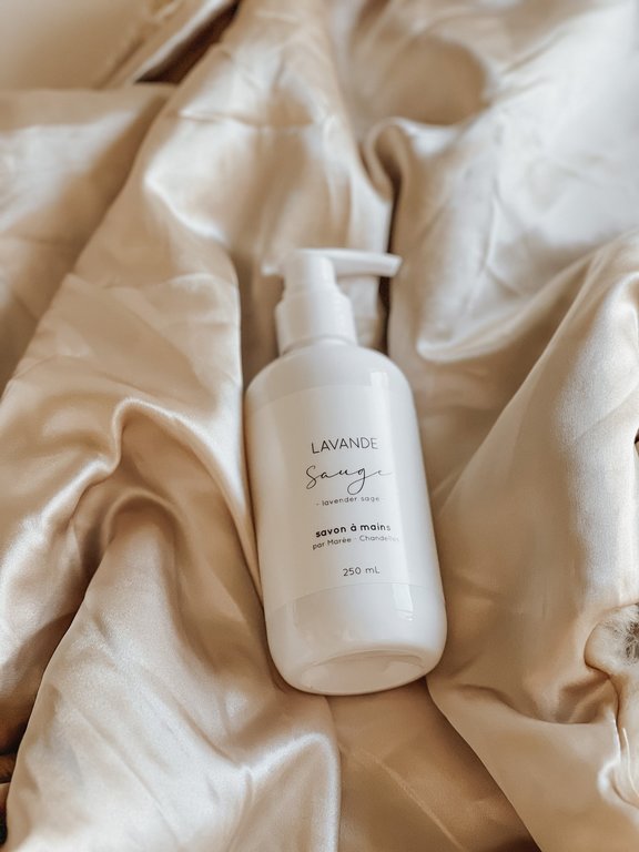 MARÉE CHANDELLE SAVON À MAINS -  LAVANDE SAUGE