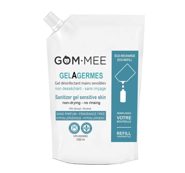 GOMMEE GOMMEE - GEL DÉSINFECTANT À MAINS/RECHARGE