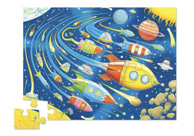 CROCODILE CREEK CASSE-TÊTE - COURSE DE L'ESPACE 36 PCS